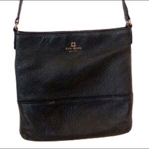 Kate Spade Southport Avenue Cora Crossbody - Black Pebbled Leather